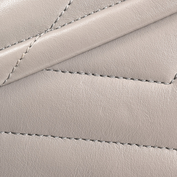 Saint Laurent Lulu Toy Bag Shoulder Bag Gray - Picture 10 of 11